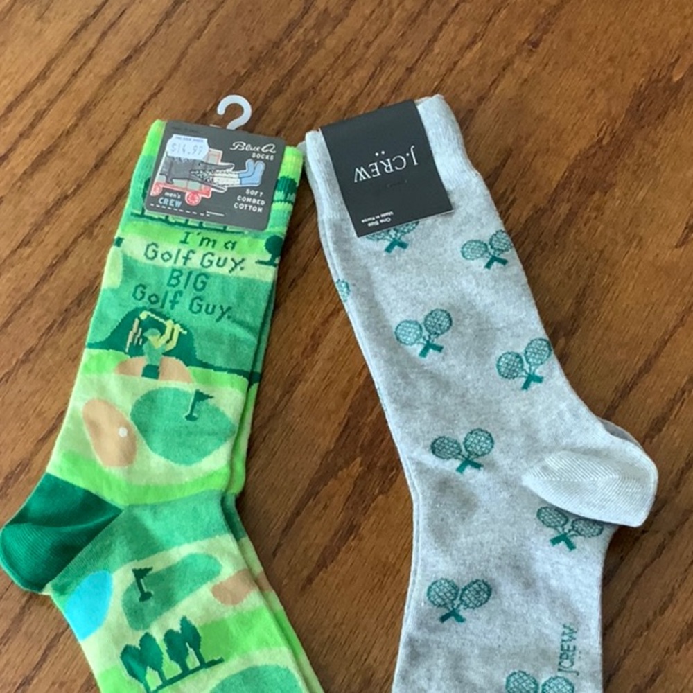 Two pairs of sports socks-tennis/golf-NWT